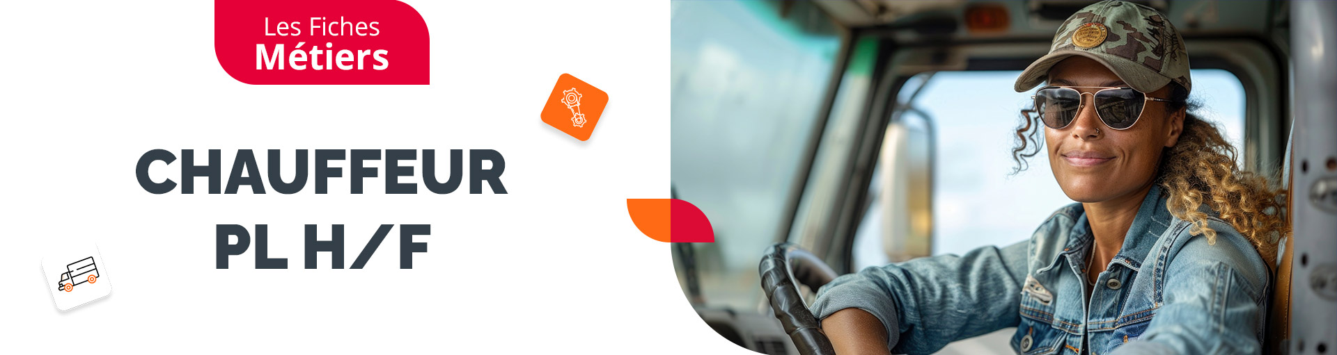 Les fiches métier Crit Transport : le métier Chauffeur PL